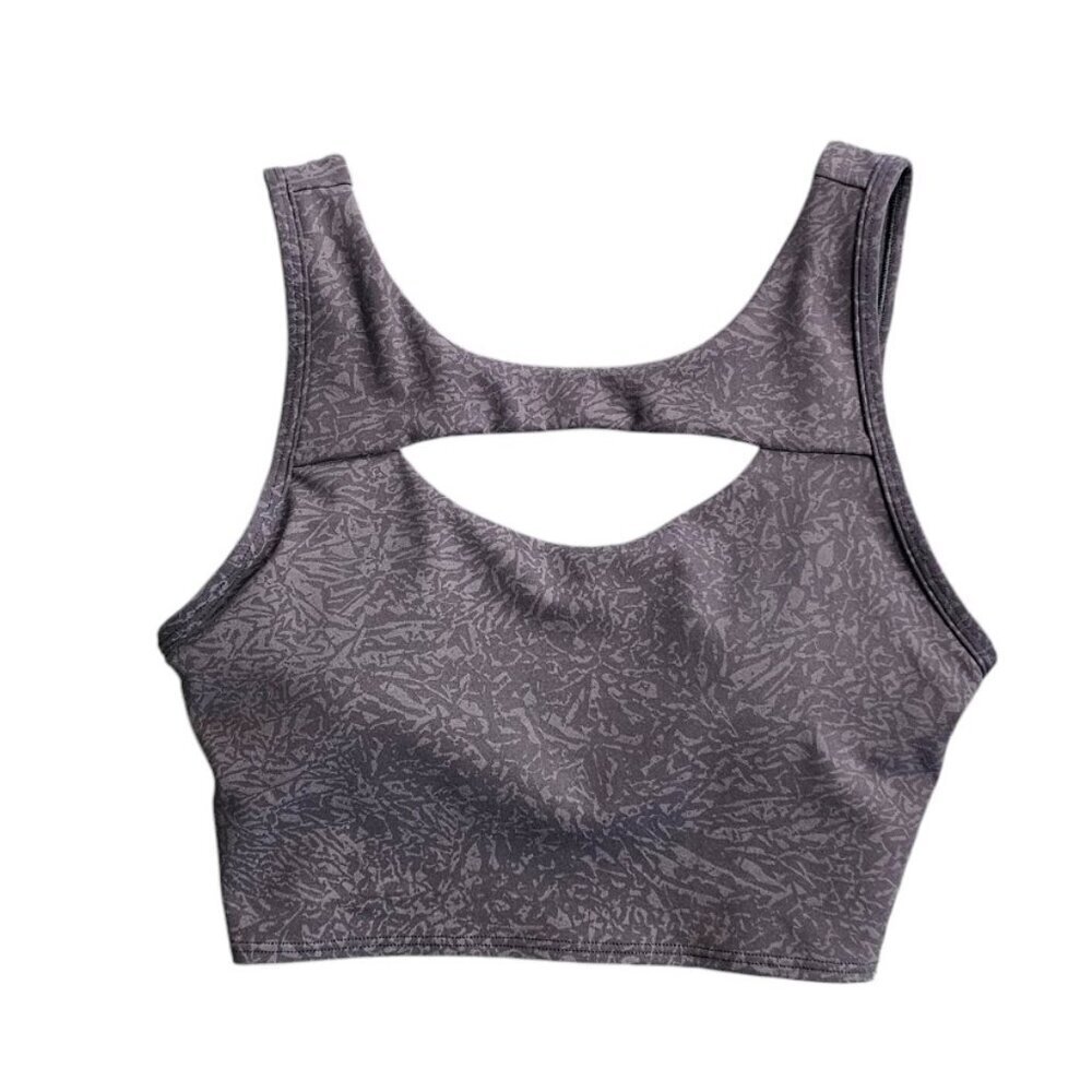 Lululemon Everlux Cut-Out Train Bra, Medium Support, Everlux, Athletic, Size 4